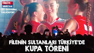 AVRUPA ŞAMPİYONU FİLENİN SULTANLARI GALATAPORT'TA SEYİRCİSİYLE BULUŞTU