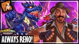 I ALWAYS RENO WHEN DRAGONS ARE IN! - Hearthstone Battlegrounds