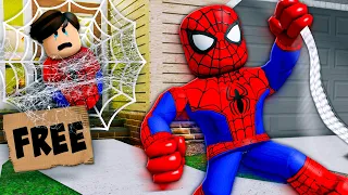 ABANDONED by SPIDERMAN! (A Roblox Movie)