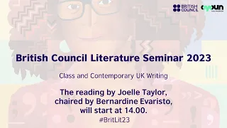 British Council Literature Seminar | Reading by Joelle Taylor