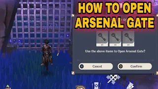 How to Open Arsenal Gate Of Tatarasuna 3 Keys Location【Genshin Impact】
