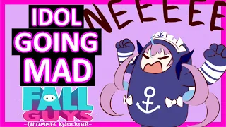 【Hololive】Aqua GOING MAD!!!【Fall Guys】【Eng Sub】