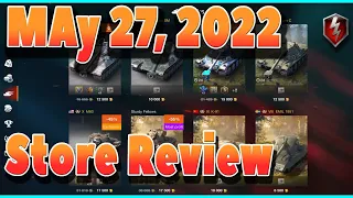 What to buy in Stores May 27, 2022 WOT Blitz | Littlefinger on World of Tanks Blitz