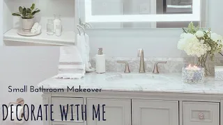 Bathroom Decorating Ideas|Decorate with Me|Hauschen Home|#Mirrors