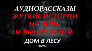 ЖУТКИЕ ИСТОРИИ НА НОЧЬ-ДОМ В ЛЕСУ(часть-1)