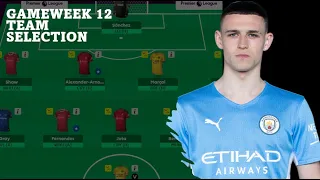 GAMEWEEK 12 FPL TEAM SELECTION! WILDCARD ACTIVATED! FANTASY PREMIER LEAGUE 2021/2022