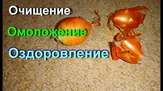 Луковая шелуха.Очищение и лечение луковой шелухой.Чистка сосудов. Здоровье.Оздоровление и Омоложение