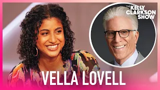 Vella Lovell Can't Stop Laughing While Working With Ted Danson