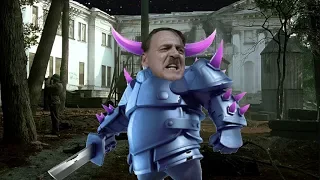 Hitler the noob plays Clash of Clans [REUPLOAD]