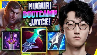 NUGURI IS BACK WITH JAYCE TOP IN EUW SOLOQ! *BOOTCAMP* - FPX Nuguri Plays Jayce TOP vs Aatrox!