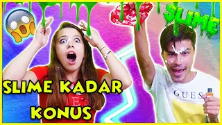 PAKETTEN NE ÇIKACAK SLİME CHALLENGE KÖTÜ MALZEMELİ SLAYM MELİS GÖKER w/ Mert Sarı