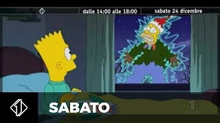 I Simpson - Sabato 24 dicembre, dalle 14.00 alle 18.00, Italia 1