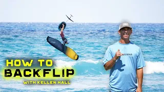 How to Backflip | Tips from Kellen Hall | Wing Foil