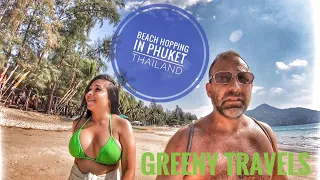 The BEST BEACHES on Phuket Thailand!  10 beaches in 20 minutes.