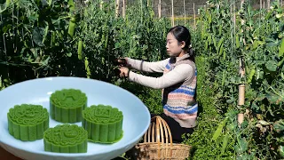 时令蔬菜青豌豆与荷兰豆，五颜六色的做法，很解馋！How to make several Chinese dishes with green peas｜野小妹 wild girl