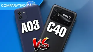 A03 VS POCO C40 | Comparativo