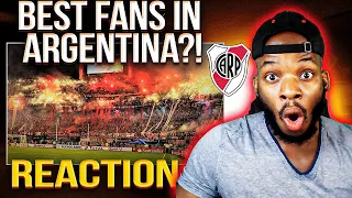 AMERICAN REACTS TO RIVER PLATE (ARGENTINA) FANS - BEST MOMENTS