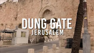 The DUNG GATE in JERUSALEM | Ep17