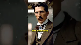 The Enigmatic Universe: Nikola Tesla's Unheard Thoughts ☝️  #lawofattraction