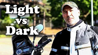 Motorcycle Riding Gear - Light or Dark - Which is Better?