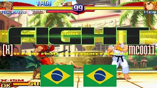 FT5 @sfa3: [X] (BR) vs MC0011 (BR) [Street Fighter Alpha 3 Fightcade] Apr 24