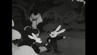 Дед Мороз и серый волк. Советский мультфильм, 1937 год.