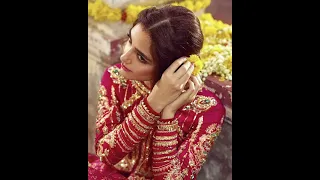 Bridal dresses by Maya Ali | designer dresses | #stunning #pakistaniactress #mayaali