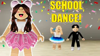 SCHOOL DANCE AT BROOKHAVEN HIGH!! **BROOKHAVEN ROLEPLAY** | JKREW GAMING