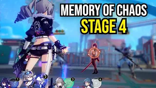 NEW MEMORY OF CHAOS STAGE 4 VS KAFKA | SILVERWOLF & SEELE Team | Honkai: Star Rail @alexnoelagaming