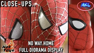 SDCC2022 [4K] Spider-Man No Way Home Full Diorama Display AT HOT TOYS ECHO-BASE.