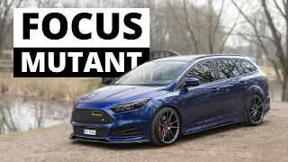 Ford Focus MUTANT - ludzie padają na chodniki...