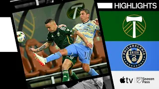 Portland Timbers vs. Philadelphia Union | "Cabecita" Rodríguez MLS Debut | Full Match Highlights