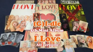 [Unboxing] (G)I-DLE - I Love 5th Mini Album (with Synnara and Kpop Merch POB)