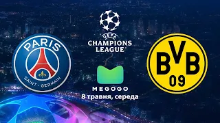 Watch the review of the match PSG — Borussia Dortmund on MEGOGO!