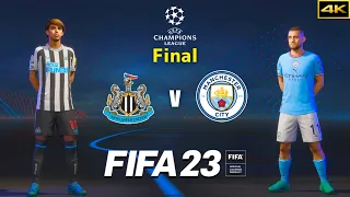 Ft. Félix, Kovacic - NEWCASTLE vs. MANCHESTER CITY - UCL Final - FIFA 23 - PS5™ [4K]