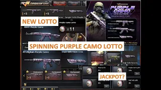 CROSSFIRE PH 2021 SPINNING PURPLE CAMO LOTTO (JACKPOT?)