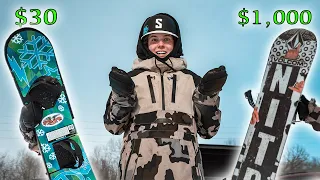 Cheap vs. Expensive Snowboard (Game of S.N.O.W.)