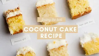 We Tried 9 Coconut Cakes in One Day