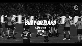 Billy Wellard | Rd 2 | TSS First XV | MVP |