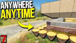 Anti-Zombie Horde Base Defences! - 7 Days to Die: Anywhere, Anytime! - Day 28