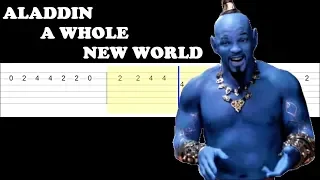 Aladdin - A Whole New World (Easy Guitar Tabs Tutorial)