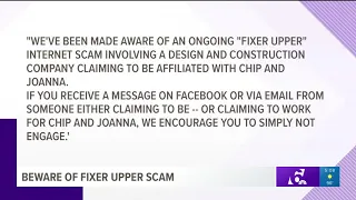 Beware of Fixer Upper Scam