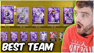 THE BEST TEAM POSSIBLE IN NBA 2K22 MyTEAM!! SO MANY END GAME CARDS!!