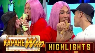 Ion and Jackque serve ice scramble and ice candy for Vice Ganda | It's Showtime KapareWho