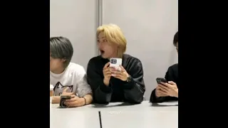 felix's reaction to changbin's power #straykids #skz #felix #changbin #changlix