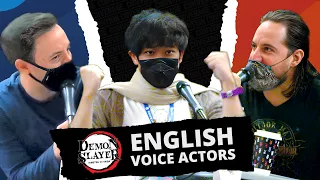 Voice Actors Get Into a Heated Debate In Demon Slayer English Voice Actors Panel