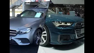 Audi A6 vs Mercedes Benz E Class