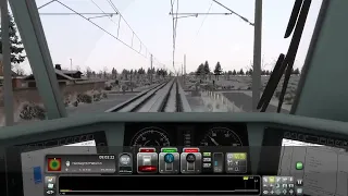 Virtual Railroads DB BR 101 Emergency Brake from 210 km/h