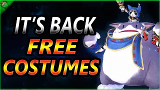 Free Costume Is Back! ~ Final Fantasy 7 Ever Crisis x Monster Hunter