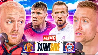 MAN UTD vs BAYERN MUNICH | Pitch Side LIVE!